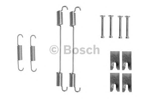 1987475316 Bosch kit de montaje, zapatas de freno traseras