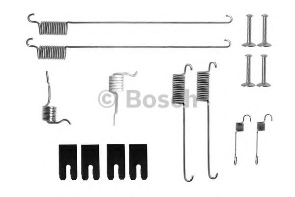 Kit de montaje, zapatas de freno traseras 1987475302 Bosch