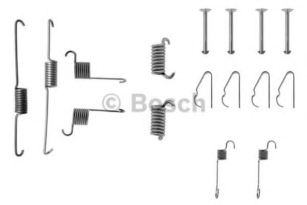1987475170 Bosch kit de montaje, zapatas de freno traseras