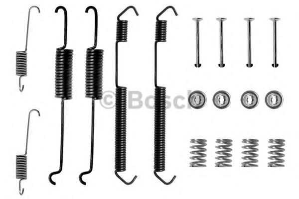 Kit de montaje, zapatas de freno traseras 1987475214 Bosch