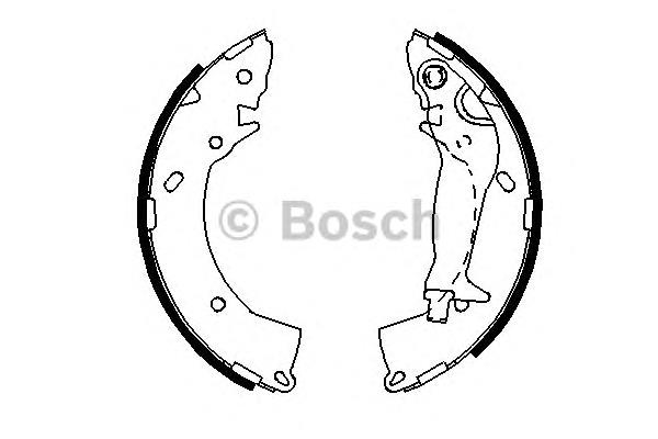 Zapatas de freno de tambor traseras Bosch 0986487697 precio, desde 38,33 EUR