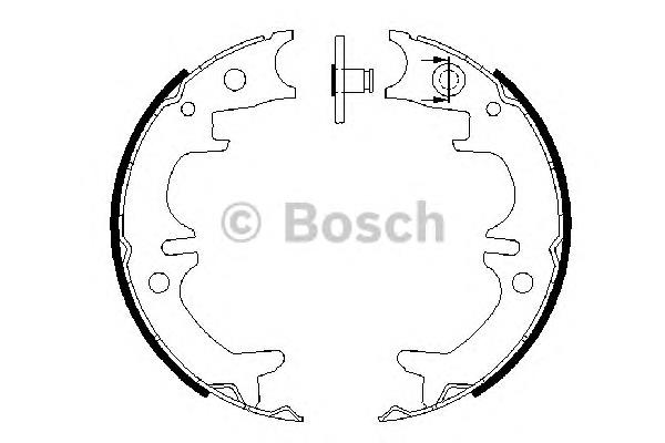 Zapatas de freno de mano Bosch 0986487680 precio, desde 26,30 EUR
