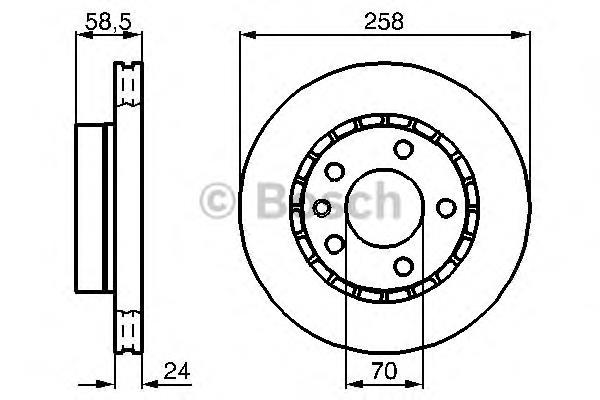 0986478265 Bosch Discos
