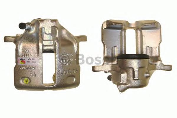 0986474687 Bosch pinza de freno delantera derecha