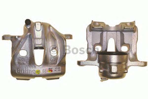 Pinza de freno, Eje delantero izquierda 0986473668 Bosch