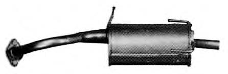 Silencioso trasero Nissan Micra  (1992-2003)