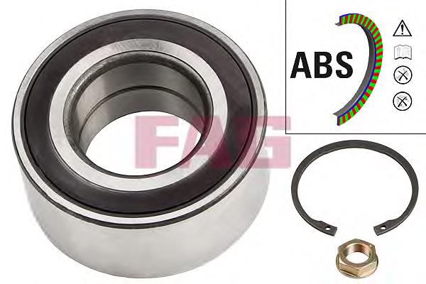 Rodamiento de rueda delantero Open Parts HBK504901