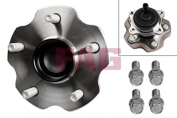 Cubo de rueda trasero 713621120 FAG