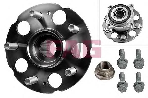 Cubo de rueda trasero 24HO030 RED Line OIL