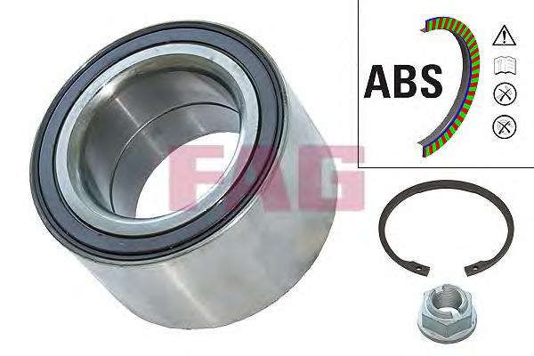 Cojinete de cubo delantero/trasero FAG 713668100