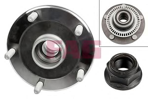 Cubo de rueda trasero 713678660 FAG