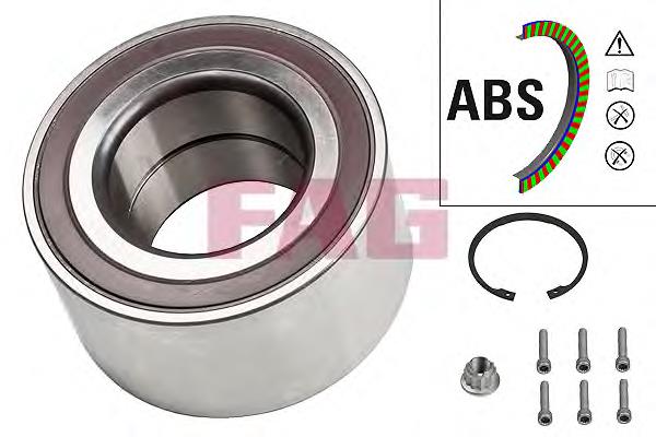 Cojinete de cubo delantero/trasero 713610630 FAG