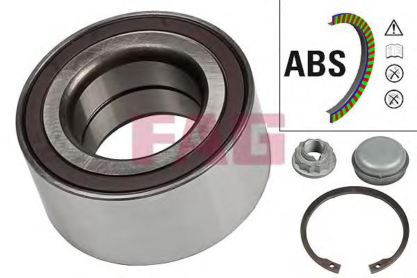 Cojinete de rueda delantero 713667960 FAG