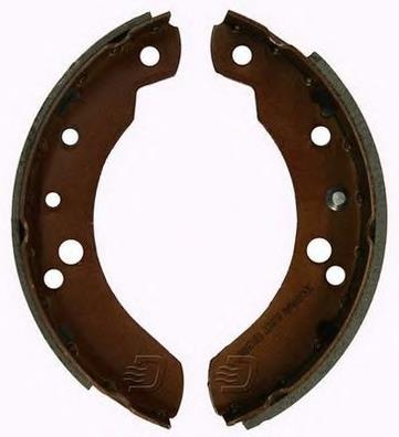 B120037 Denckermann Zapatas de freno de tambor traseras