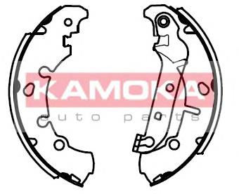 JQ202028 Kamoka Zapatas de freno de tambor traseras