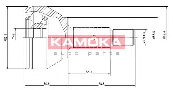 7092 Kamoka Junta homocinética