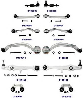 Kit de brazo de suspensión delantera D200003 Denckermann