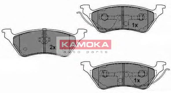 JQ1012950 Kamoka pastillas de freno traseras