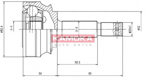 6078 Kamoka Junta homocinética