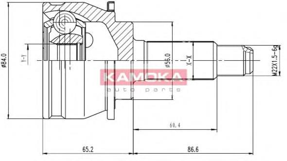 Comprar 6458 Kamoka Junta homocinetica