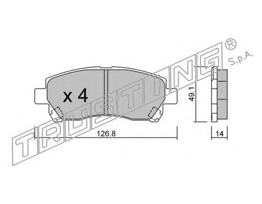 Comprar PA2009AF Japan Parts Pastillas delanteras de freno