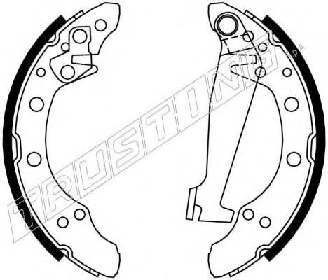 719.1 Trusting pastillas de freno delanteras