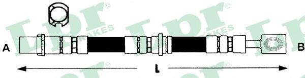 Latiguillos de freno delantero LPR 6T46793 precio, desde 16,30 EUR