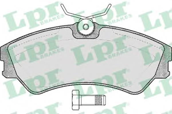 Pastillas de freno delanteras LPR 05P439