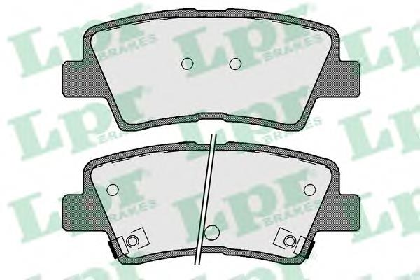 Pastillas traseras LPR 05P1710