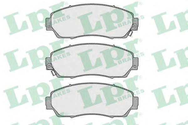 Pastillas de freno delanteras LPR 05P1634