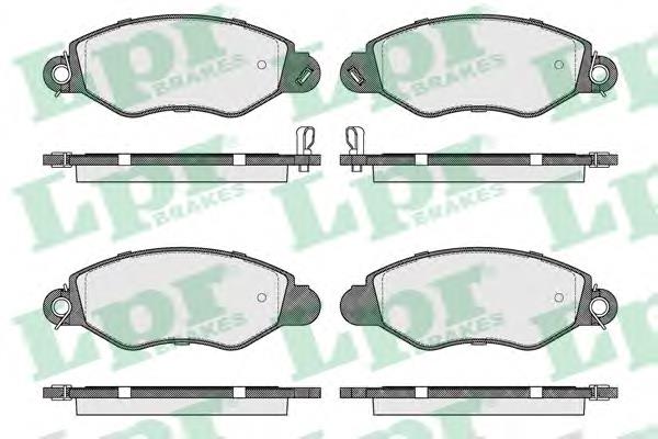 Pastillas de freno delanteras LPR 05P994