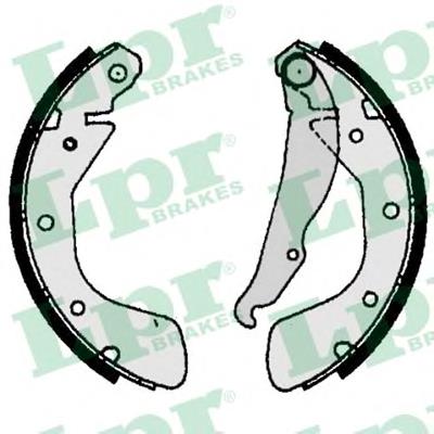 Zapatas de freno traseras LPR 06800