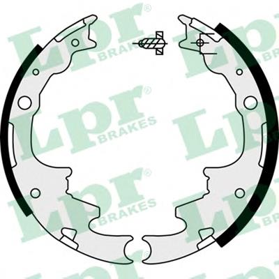 Zapatas de freno traseras Mazda ZZM426310