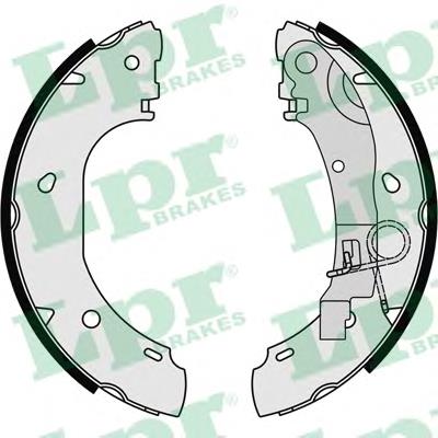 Zapatas de freno traseras LPR 08540