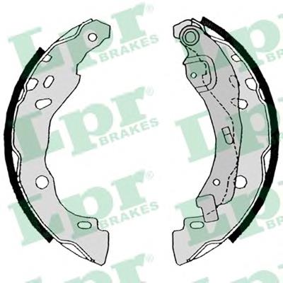 Zapatas de freno de tambor traseras LPR 08630 precio, desde 31,16 EUR