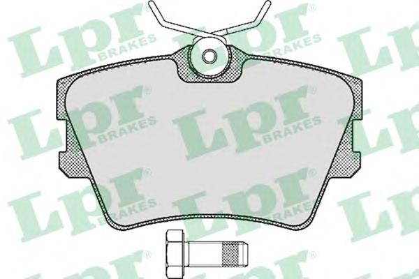 Comprar 05P616 LPR Pastillas de freno traseras
