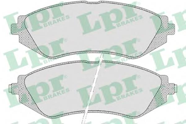 Pastillas de freno delanteras LPR 05P682