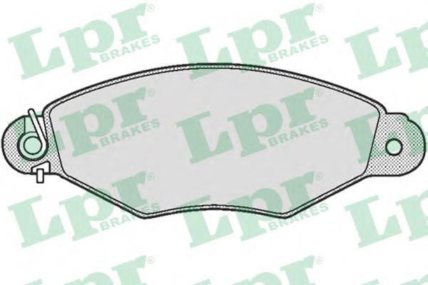 Pastillas freno delanteras LPR 05P662 precio, desde 23,60 EUR