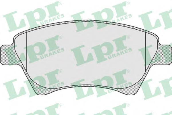 Pastillas de freno 05P911 LPR