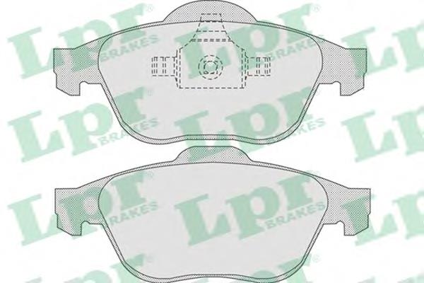 Pastillas de freno delanteras LPR 05P864
