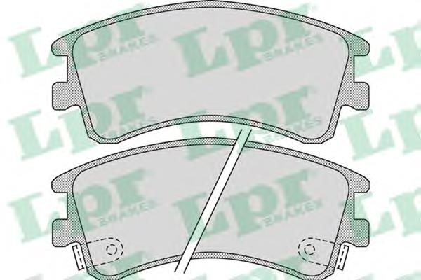 Pastillas freno delanteras LPR 05P878 precio, desde 24,55 EUR