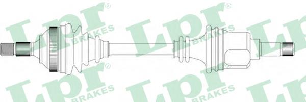 Semieje delantero izquierdo GSP 210225 precio, desde 102,24 EUR