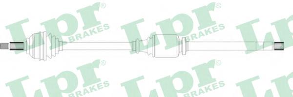 DS39237 LPR árbol de transmisión delantero derecho