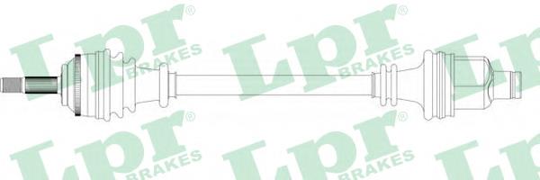 Árbol de transmisión delantero derecho LPR DS39135 precio, desde 122,60 USD