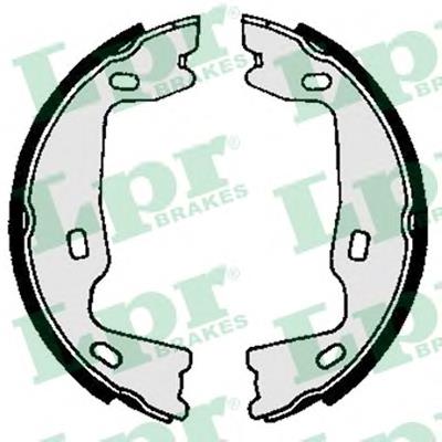 Comprar 02570 LPR Juego de zapatas de frenos, freno de estacionamiento