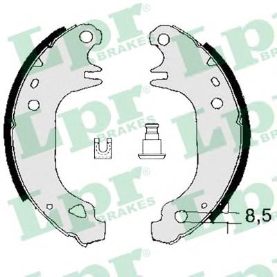 Comprar 03110 LPR Zapatas de freno
