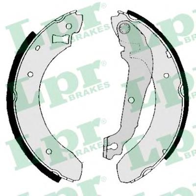 Zapatas de freno traseras LPR 01380B