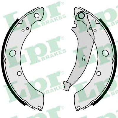 Zapatas de freno traseras LPR 01016