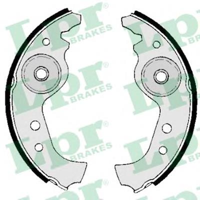 Zapatas de freno traseras LPR 00890