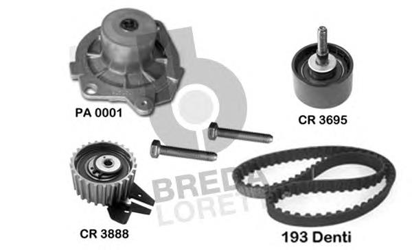 KPA0018A Breda kit correa de distribución